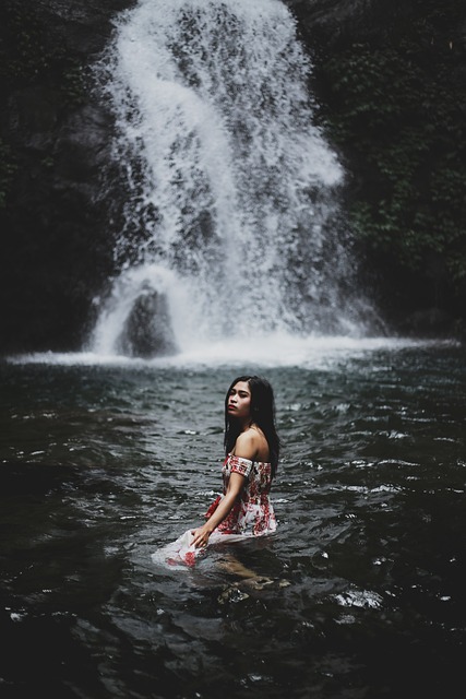 woman, model, waterfall, nature, river, outdoors, wilderness, adventure, black wallpaper, black, waterfall, waterfall, waterfall, waterfall, adventure, black wallpaper, black wallpaper, black wallpaper, black wallpaper, black wallpaper, black - 4K 8K wallpaper background by errordistrict666 | Pix8K