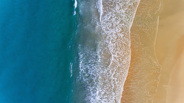 beach, coast, sea, sand, wave, ocean, water, coastline, seashore, seascape, sea foam, ocean foam, beach foam, spume, scenery, scenic, nature, aerial view, aerial photography, beach, sea, sea, sea, sea, sea, ocean - 4K 8K wallpaper background by StockSnap | Pix8K