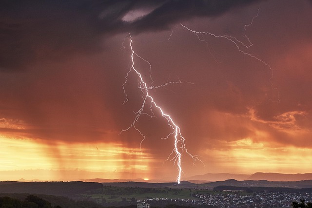 lightning, red, nature, coloured, light, heaven, thunderstorm, rain, dark, storm, mystical, lightning, lightning, lightning, lightning, thunderstorm, thunderstorm, thunderstorm, thunderstorm, thunderstorm, storm - 4K 8K wallpaper background by Nordseher | Pix8K