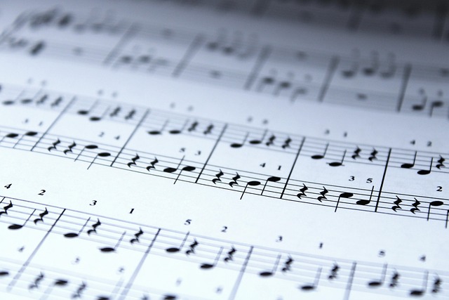 musical accompaniment, notes, music, texture, piano, section, ranges, musical composition, melody, composer, hd wallpaper, pattern, shadows, black and white image, desktop wallpaper, background information - 4K 8K wallpaper background by armennano | Pix8K