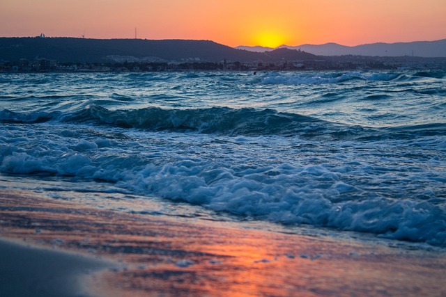 sunset, beach, sea, ocean, summer, water, nature, landscape, freedom, sand, love, beach, love, love, love, love, love - 4K 8K wallpaper background by kucukgulberkan | Pix8K