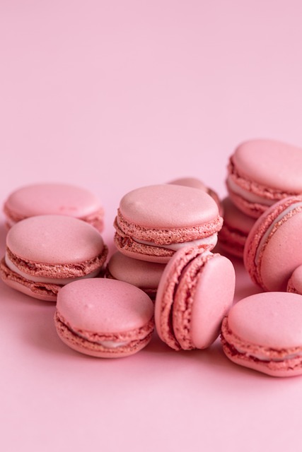 macaroons, pink, phone wallpaper, desserts, sweets, cookies, meringues, pastries, treats, food, edible, baked goods, food photography, aesthetic wallpaper, iphone wallpaper - 4K 8K wallpaper background by luiza_83 | Pix8K