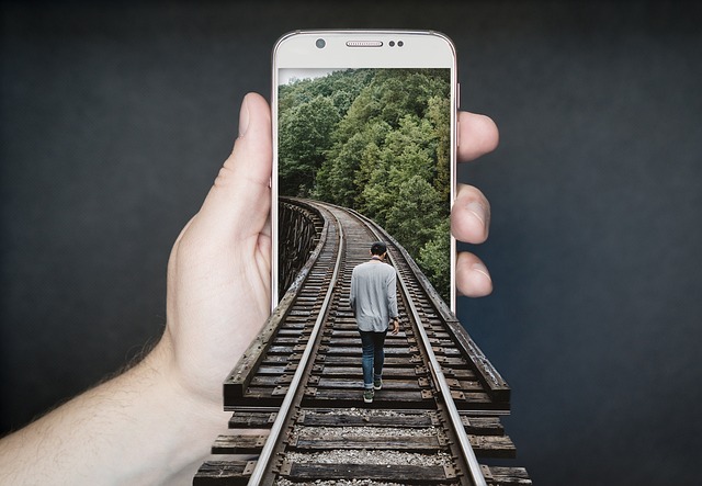 train track, railroad, smartphone, railway track, mobile phone, cellphone, smartphone, smartphone, smartphone, smartphone, smartphone, mobile phone, mobile phone, mobile phone, mobile phone, cellphone - 4K 8K wallpaper background by FunkyFocus | Pix8K