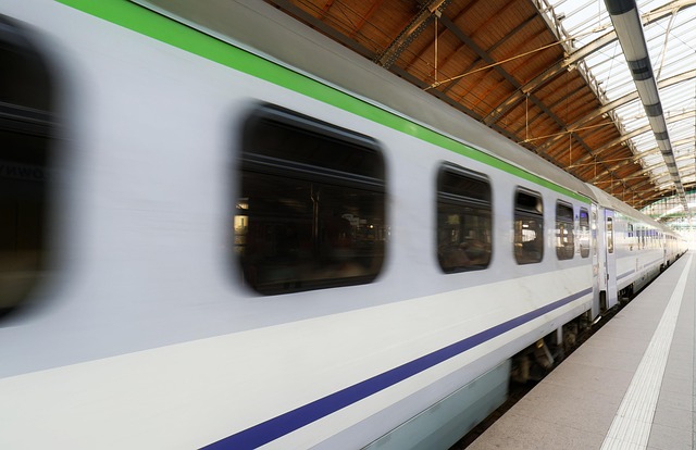 train, windows, platform, speed, circulation, transport, public transport, wagon, wide, wide view, snapshot, station, train station, roof - 4K 8K wallpaper background by Surprising_Media | Pix8K