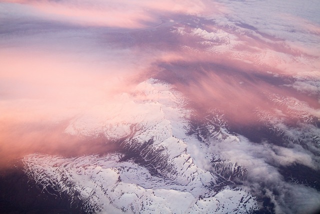 nature, topography, aerial, snow, clouds, gradient, beautiful, pink, white, topography, topography, topography, gradient, gradient, gradient, gradient, gradient - 4K 8K wallpaper background by StockSnap | Pix8K