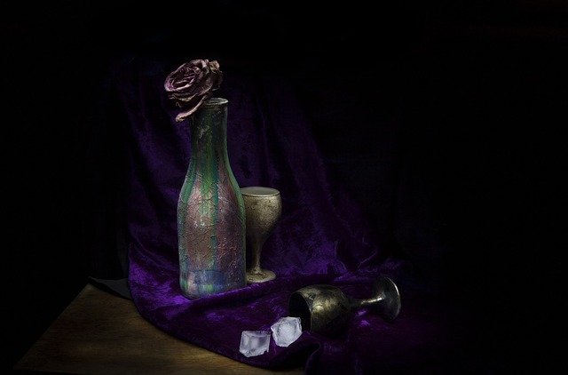 ice, darkness, background, free background, bottle, glasses, wineglass, decor, painting on glass, glass, photography, flower wallpaper, beautiful flowers, flashlight, light, windows wallpaper, floral background, rose flower, 4k wallpaper 1920x1080, beautiful wallpaper, magic, hd wallpaper, the plot, flower, cool backgrounds, rose, wallpaper hd, rose in the bottle, vase, wallpaper 4k, a rose in a vase, withered, full hd wallpaper, free wallpaper, mac wallpaper, wilted flower, withered rose, flower background, atmosphere, dark, poisoning, the ice from the glass, a few items, feast, nature, still life, original, night, lit, style, excerpt, beautiful bottle, beautiful glasses, laptop wallpaper, 4k wallpaper, craquelure, painted craquelure, art painting, decorative tableware, desktop backgrounds, red, black - 4K 8K wallpaper background by shapkasushami | Pix8K