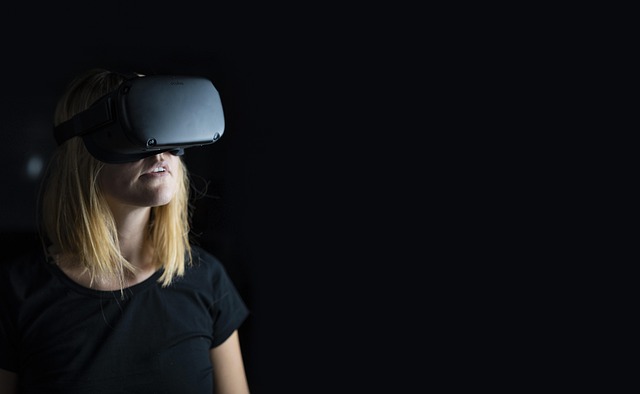 virtual reality, woman, technology, oculus, female, imagination, metaverse, quest, looking, people, young - 4K 8K wallpaper background by nickross2021 | Pix8K