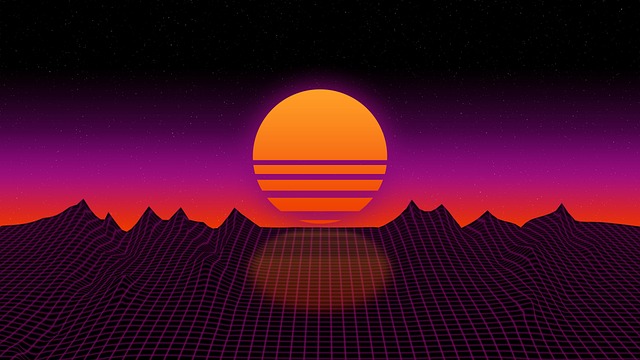 sunset, beautiful wallpaper, retro, cool backgrounds, windows wallpaper, 80s, full hd wallpaper, wallpaper hd, 1980, nature wallpaper, hd wallpaper, nature, 4k wallpaper, desktop backgrounds, nature background, games, wallpaper 4k, beautiful nature, hd, free background, laptop wallpaper, mac wallpaper, 4k wallpaper 1920x1080, wallpaper, free wallpaper, grid - 4K 8K wallpaper background by ROB5N | Pix8K