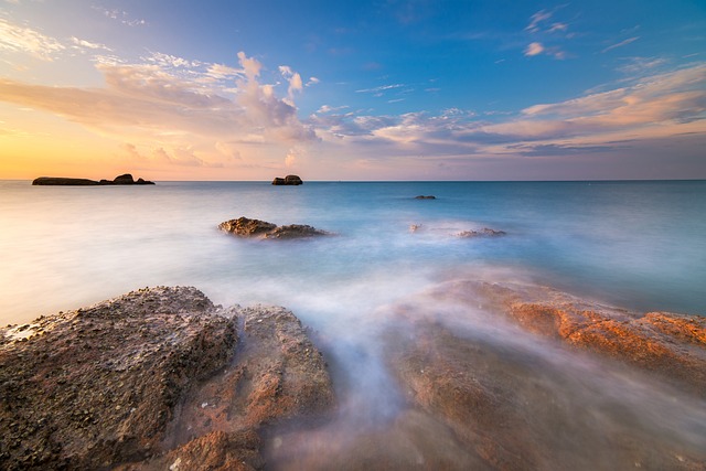 seascape, landscape, beach, nature, coast, hd wallpaper, beautiful wallpaper, laptop wallpaper, island, windows wallpaper, ocean, vietnam, nature background, sunrise, 4k wallpaper, nature wallpaper, sky, colorful, wave, full hd wallpaper, beautiful nature, long exposure, cool backgrounds, rock, waves, wallpaper, desktop backgrounds, texture, wallpaper 4k, mac wallpaper, free wallpaper, large images, wallpaper hd, high resolution, blending, 4k wallpaper 1920x1080, sky background, free background, editing, art - 4K 8K wallpaper background by Danganhfoto | Pix8K