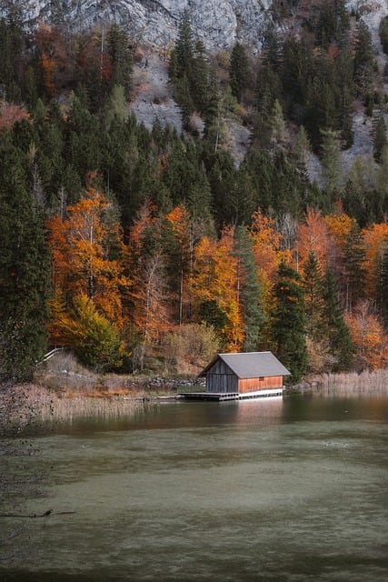 cabin, lake, autumn, forest, nature, reflection, tranquil, getaway, escape, scenic, cozy, mobile wallpaper, mobile wallpaper 4k, landscape, iphone wallpaper, phone wallpaper, beautiful wallpaper, wallpaper, samsung wallpaper, ipad wallpaper, lock screen wallpaper, background images, background, 4k, unsplash, pixabay, pexels, pictures, desktop wallpaper, desktop background - 4K 8K wallpaper background by ahmetyuksek | Pix8K