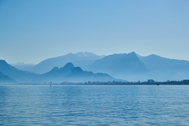 ocean, landscape, mountains, free background, wave, background, mac wallpaper, laptop wallpaper, tropical, beach, water, 4k wallpaper 1920x1080, full hd wallpaper, nature, sky, wallpaper 4k, summer, calm, 4k wallpaper, windows wallpaper, desktop backgrounds, horizon, free wallpaper, color, coastal, peaceful, cool backgrounds, holiday, travel, sky background, beautiful wallpaper, hd wallpaper, wallpaper hd, relaxation - 4K 8K wallpaper background by Engin_Akyurt | Pix8K