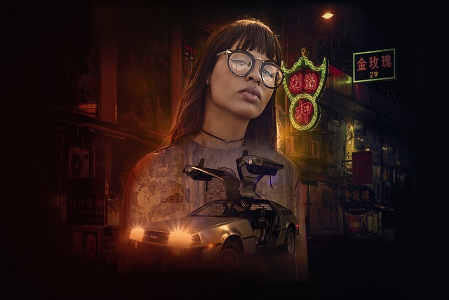 portrait, fantasy, fantasy portrait, city, night, synthwave style, edm, hardstyle, 80's style, dream, lights, woman, girl, young, beauty, model, glasses, car, neon, atmosphere, composing, book cover, car wallpapers, cd cover, photoshop, photomanipulation, black car, black book, black city, black books, black fantasy, black model, black glass, black dream, black glasses, black neon - 4K 8K wallpaper background by darksouls1 | Pix8K